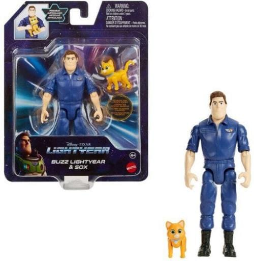 Action Figures Disney Pixal Buzz Lightyears 13 cm, Personaggio con Accessori