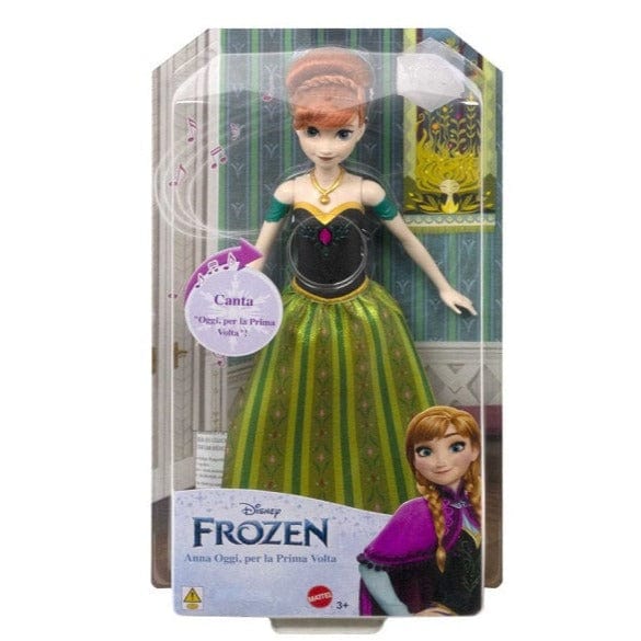 Bambole Disney Frozen Bambola Anna Cantante Oggi per la prima Volta