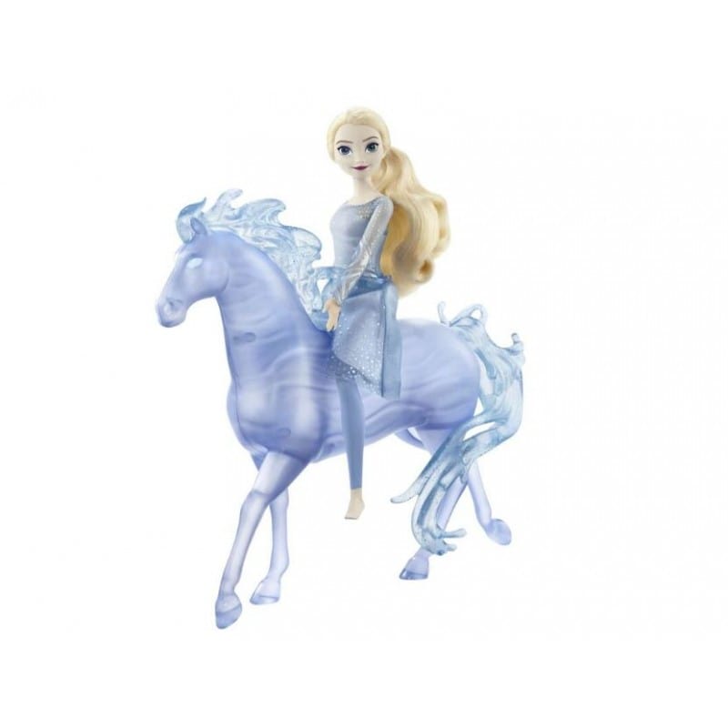 Bambole, playset e giocattoli Disney Frozen Elsa e Nokk, Bambola Elsa con Cavallo