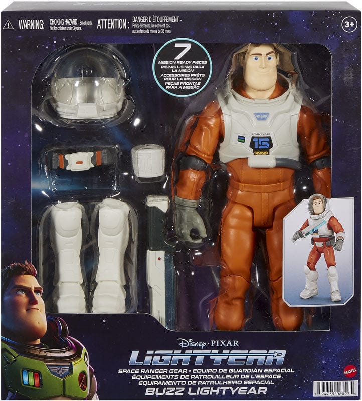 Action figure Buzz Lightyear personaggio 30 cm Space Ranger con Accessori