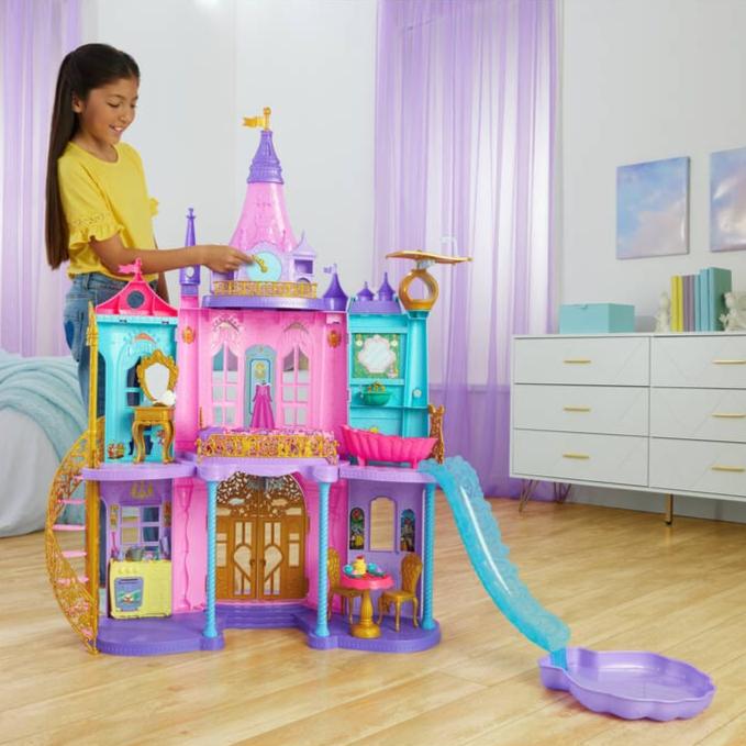Case delle bambole Disney Princess Castello Deluxe Disney Princess Grande Castello delle Principesse
