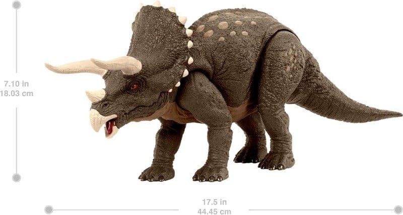 dinosauri Jurassic World Triceratopo Protettore della Natura 44cm
