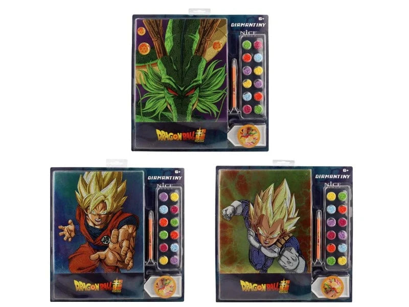 Diamantiny Dragon Ball, Mosaico con Diamanti