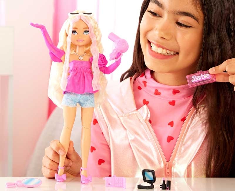 Bambole Barbie dream besties Malibu, bambola bionda con accessori Barbie dream besties Malibu, bambola bionda con accessori