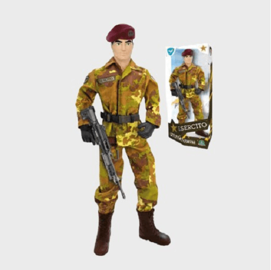 Action Figures Action Figures Esercito Italiano, Personaggi da Collezione 30cm