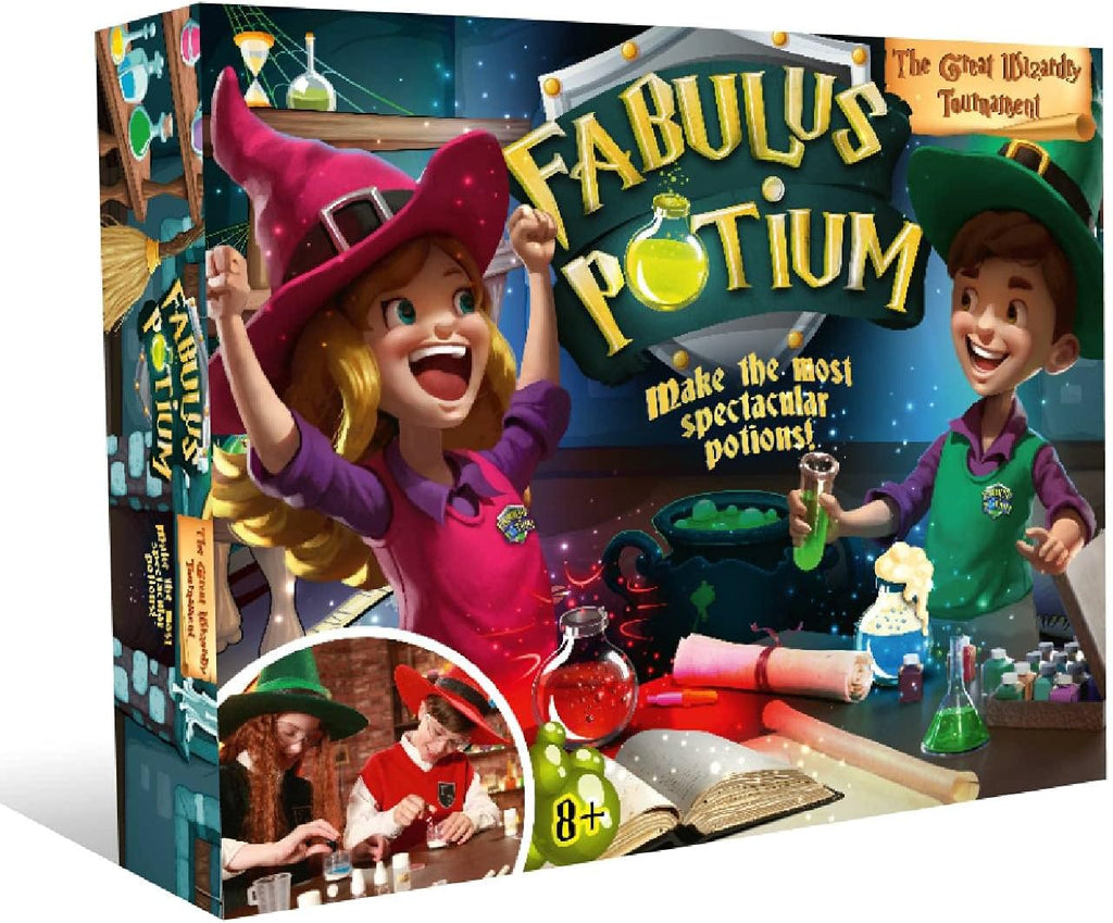 Giochi di società Rocco Giocattoli Fabulus Potium Gioco e Laboratorio di Magia per bambini Fabulus Potium Gioco e Laboratorio di Magia per bambini