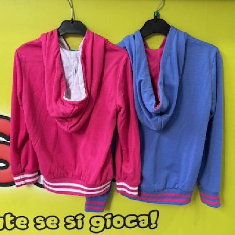 Abbigliamento Soy Luna Felpa con Cappuccio per Bambine