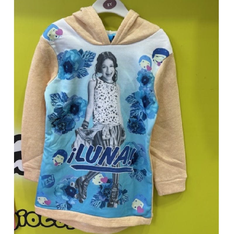 Abbigliamento Soy Luna Felpa con Cappuccio Oversize