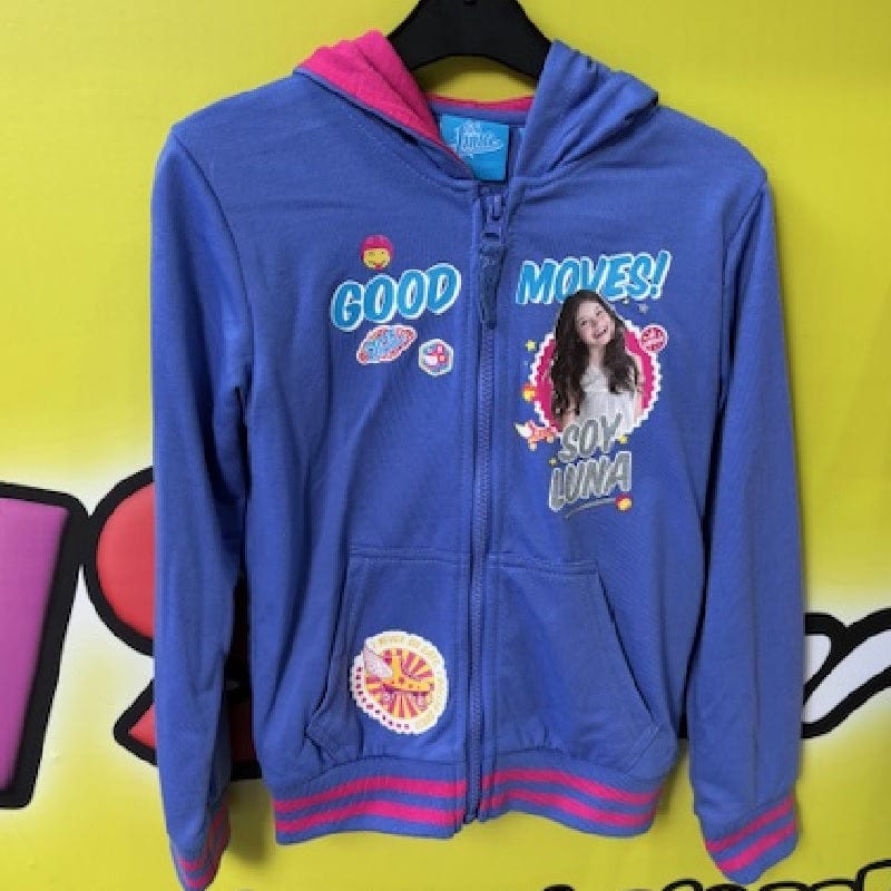 Abbigliamento Soy Luna Felpa con Cappuccio per Bambine