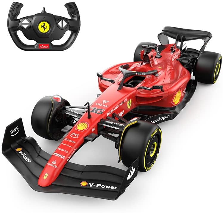 Giocattoli telecomandati Ferrari F1-75 Macchina Radiocomandata scala 1:12 - Rastar