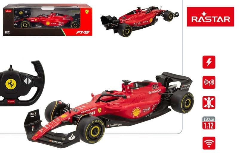 Ferrari F1-75 Macchina Radiocomandata scala 1:12 - Rastar