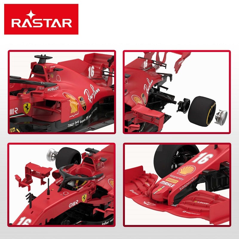Giocattoli telecomandati Ferrari F1 Radiocomandata, Rastar Costruisci e Guida Formula1 scala 1:16 Ferrari F1 Radiocomandata, Rastar Costruisci e Guida Formula1 SF1000