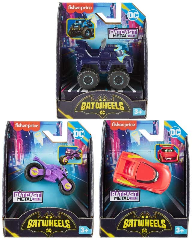 macchinine Batwheels Macchinine in Metallo 1:55 in Assortimento Batwheels Macchinine in Metallo 1:55 in Assortimento