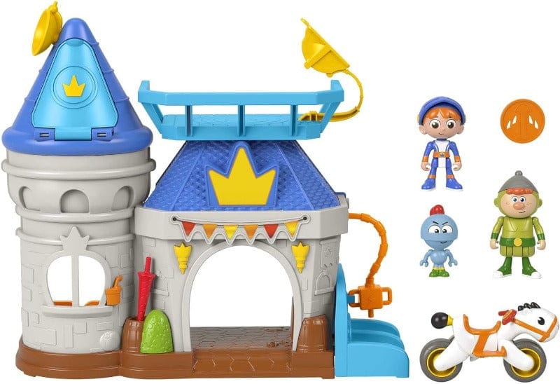 Playset Fisher Price, Gus Playset Castello Medievale con Cavalieri