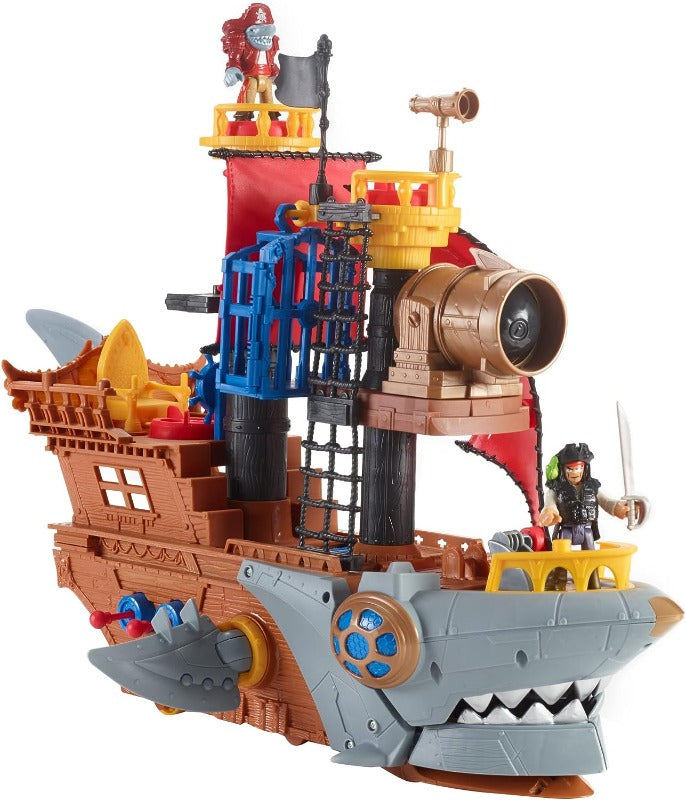 Bambole, playset e giocattoli Fisher-Price Imaginext, Galeone dei Pirati con Mini Personaggi e Accessori