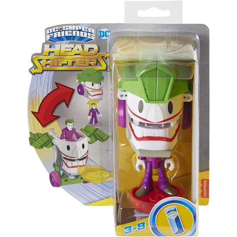 Action Figures DC Super Friends Personaggi Trasformabili in Veicoli