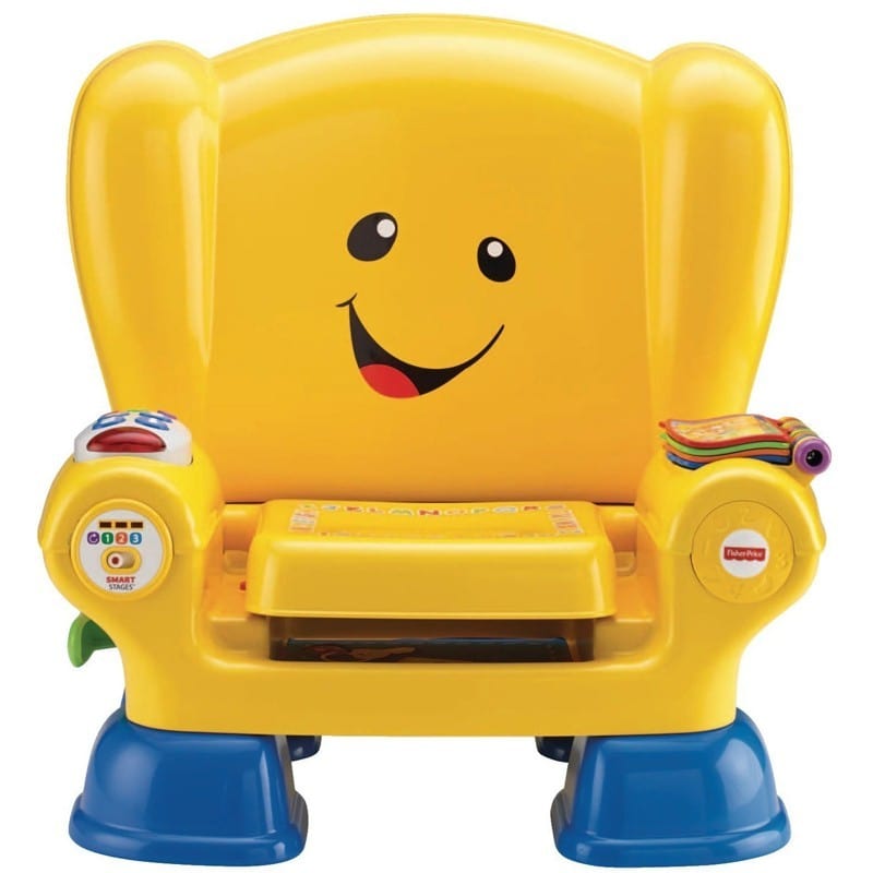 Giocattoli Fisher Price Poltroncina del Cagnolino Ridi e Impara, Sediolina interattiva +12Mesi