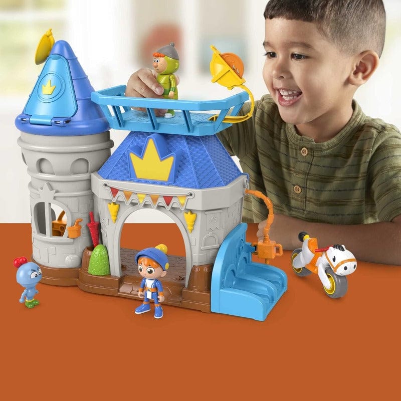 Playset Fisher Price, Gus Playset Castello Medievale con Cavalieri