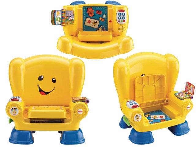 Giocattoli Fisher Price Poltroncina del Cagnolino Ridi e Impara, Sediolina interattiva +12Mesi