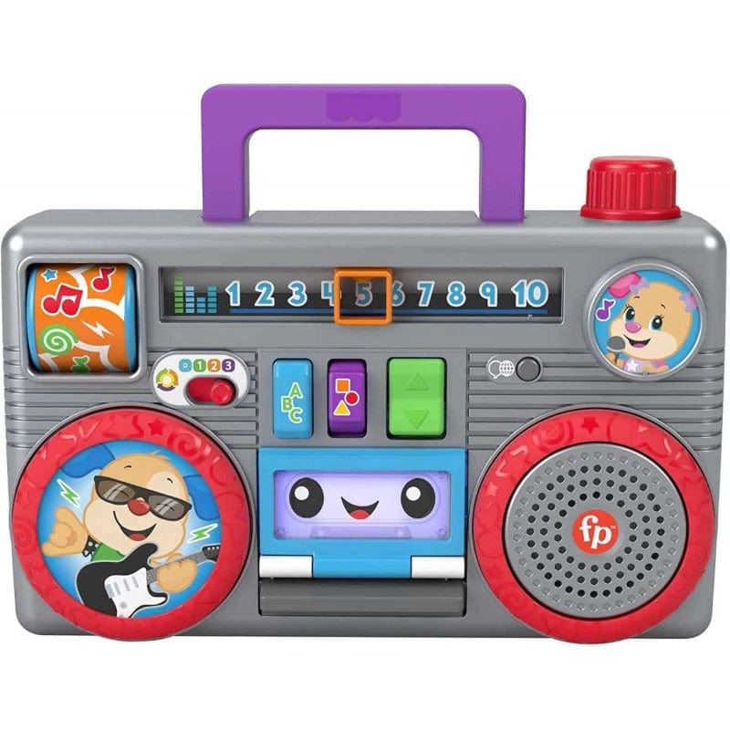 Fisher-Price Stereo Baby, Gioco Multiattività per Bambini di Età compresa 6-36Mesi Fisher-Price Stereo Baby, Gioco Multiattività per