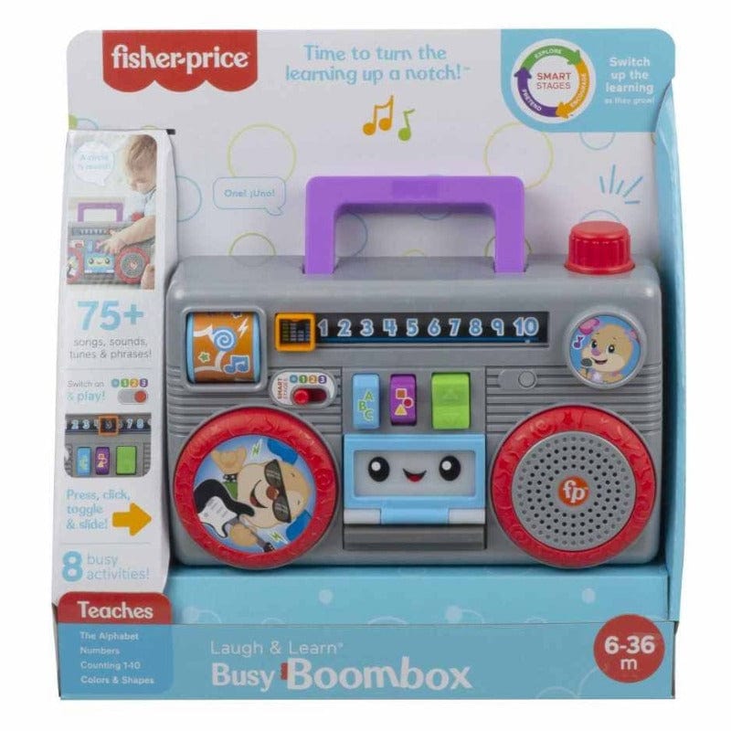 Fisher-Price Stereo Baby, Gioco Multiattività per Bambini di Età compresa 6-36Mesi Fisher-Price Stereo Baby, Gioco Multiattività per