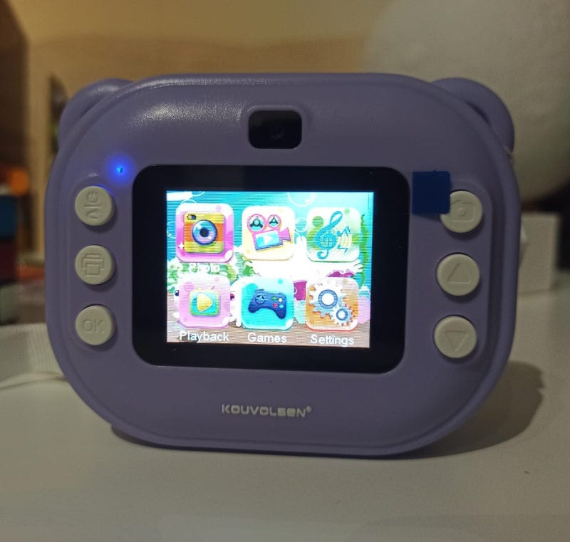 Macchina Fotografica Istantanea per Bambini, Fotocamera con Funzione Video e Selfie Macchina Fotografica Istantanea per Bambini, Fotocamera con Funzione Video e Selfie