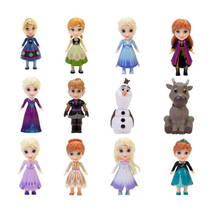 Bambole Disney Frozen, Mini doll da Collezione in Assortimento Disney Frozen, Mini doll da Collezione
