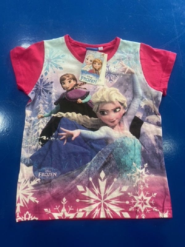 T-Shirt Frozen Maniche Corte