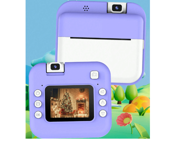 Dispositivi elettronici giocattolo Macchina Fotografica Istantanea Bambini con funzione Video, Selfie e Mp3 Macchina Fotografica Istantanea Bambini con funzione Video, Selfie e Mp3