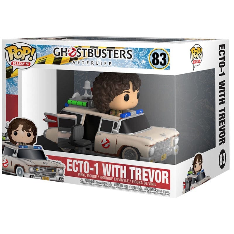 Action Figures Funko Pop Ghostbusters Ecto 1 con Trevor 83