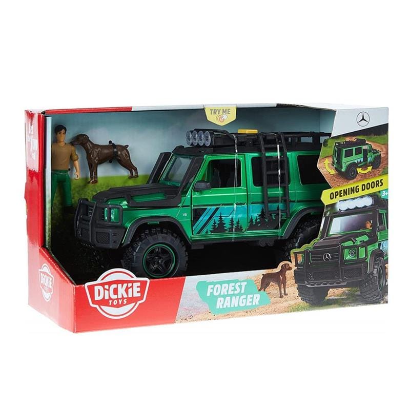 macchinine Fuoristrada Forest Ranger scala 1:24 con Luci e Suoni - Dickie Toys