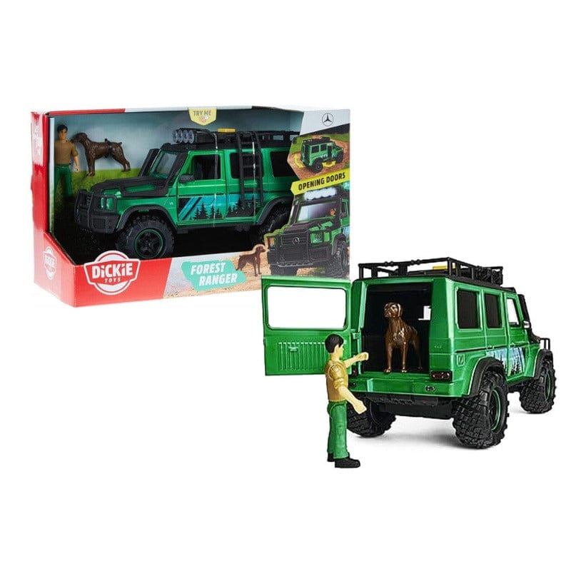 macchinine Fuoristrada Forest Ranger scala 1:24 con Luci e Suoni - Dickie Toys