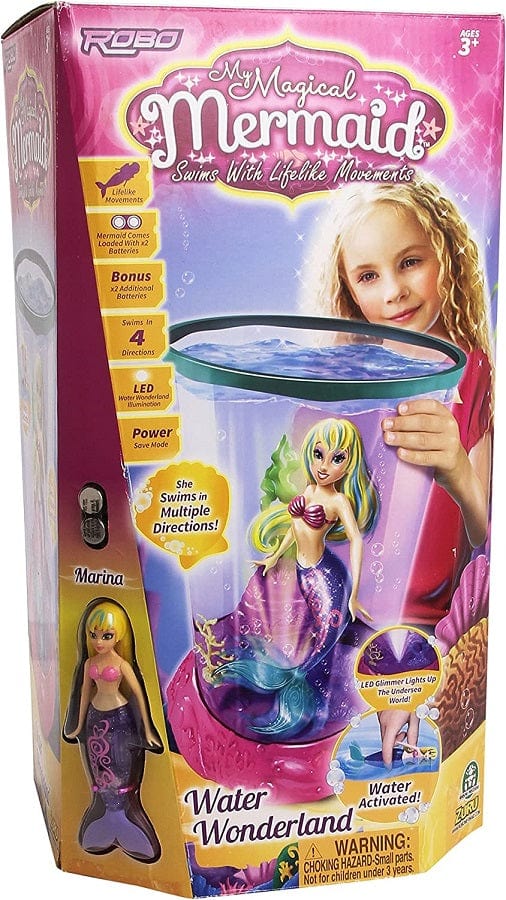 Bambole Giochi Preziosi, Playset con Bambola Sirena che Nuota Davvero Giochi Preziosi, Playset con Bambola Sirena che Nuota