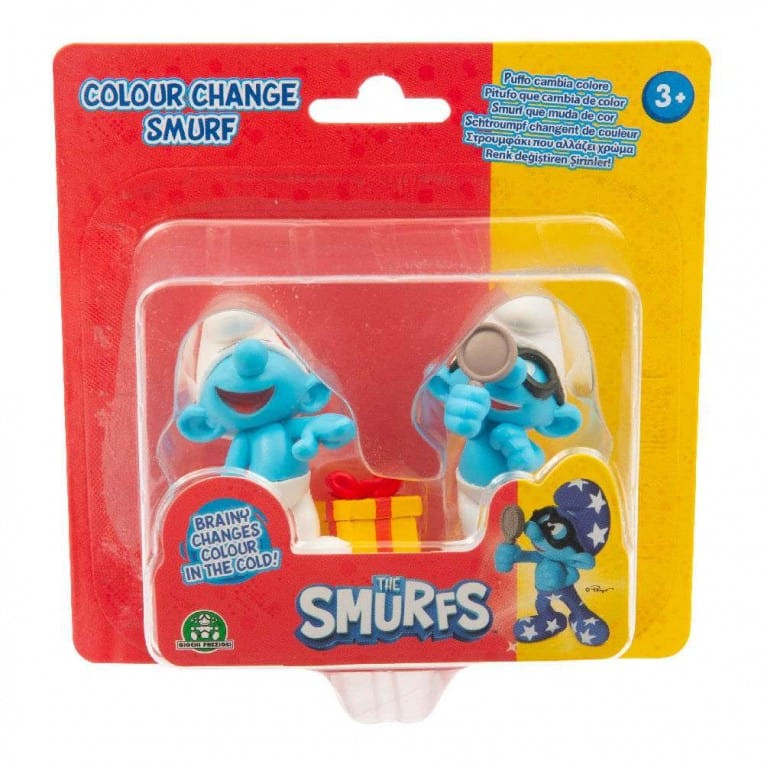 Giochi Preziosi I Puffi set 2 personaggi da 5 cm cambia colore Giochi Preziosi I Puffi set 2 personaggi da 5 cm cambia colore