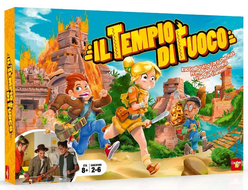 Giochi di società Il Tempio Di Fuoco Gioco da Tavola