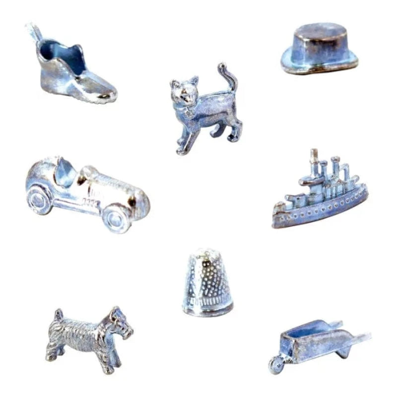 gioco di società Gioco da tavolo Monopoly  Edizione Mega Silver Gioco da tavolo Monopoly  Edizione Mega Silver