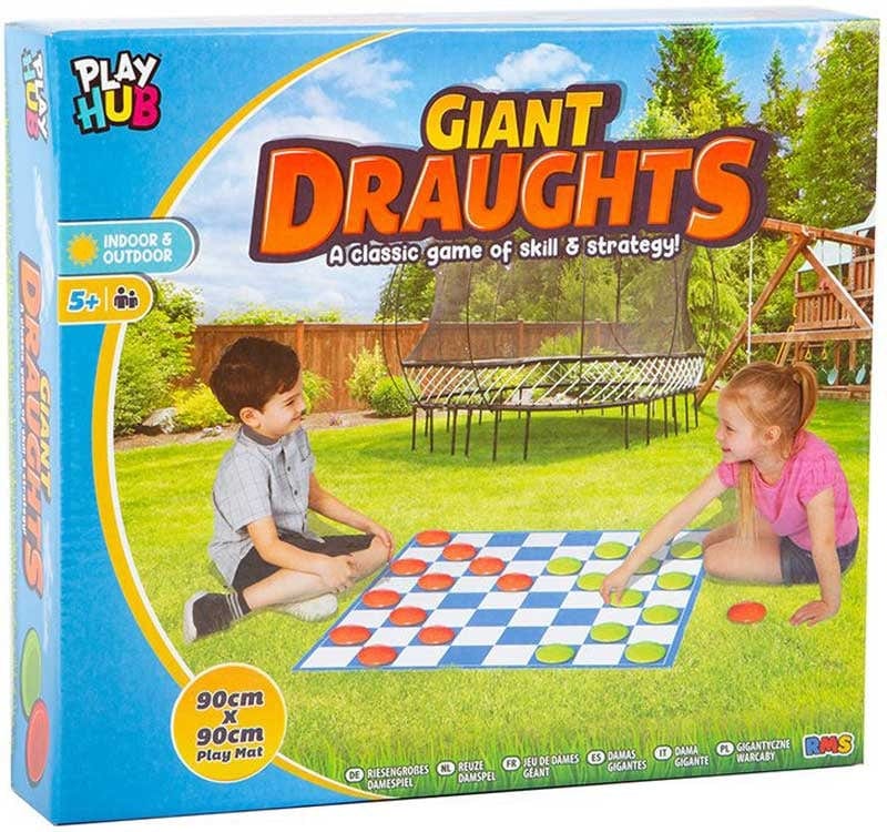 Giochi di società Gioco Dama Gigante 90x90 cm Gioco Dama Gigante 90x90 cm