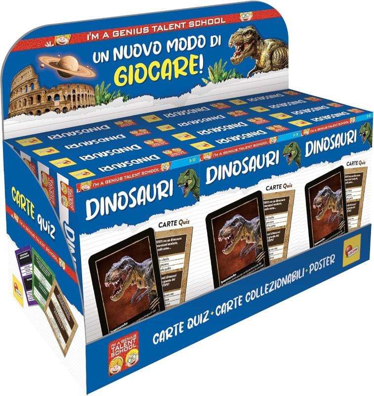 carte da gioco I'm a Genius Lisciani, Gioco di Carte Quiz I'm a Genius Lisciani, Gioco di Carte Quiz