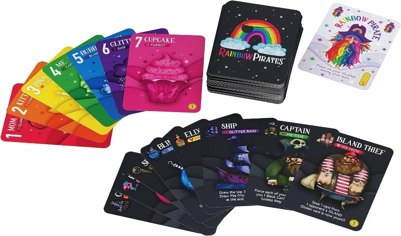 Giochi di società Rainbow Pirates - Gioco di Carte, Party Game, Edizione in Italiano