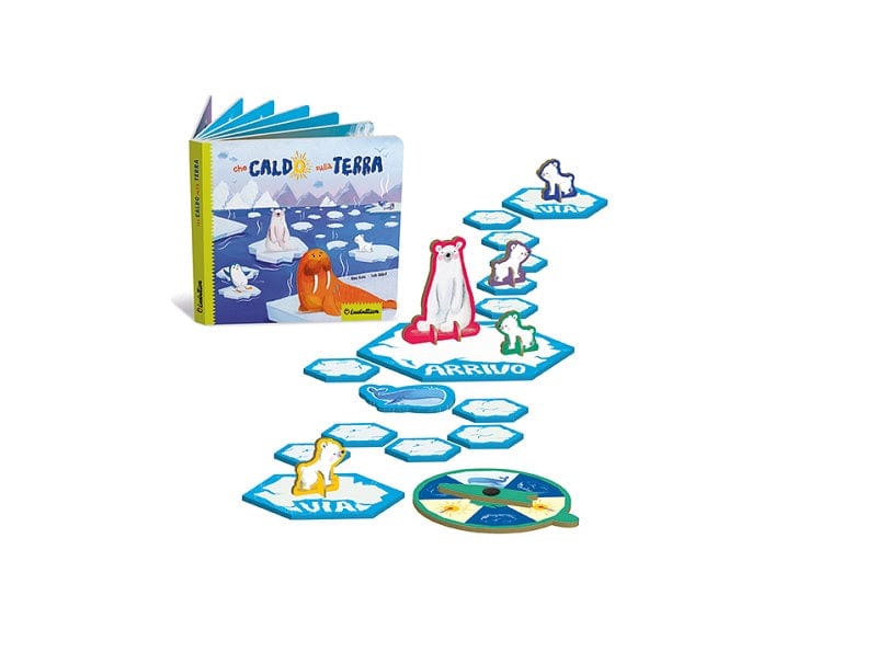 Giocattoli educativi I Libri gioco di Ludattica, che Caldo sulla terra!