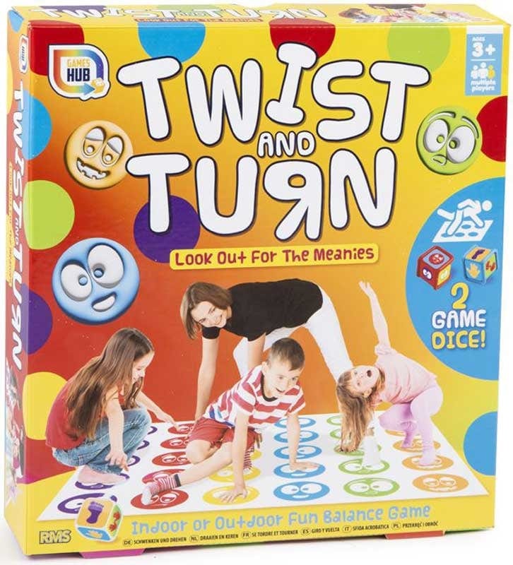 Giochi di società Gioco Twist and Turn Gigante, Indoor e Outdoor Family Game