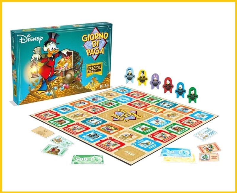 Giochi di società Giorno di Paga Gioco di Società, Zio Paperone e la Caccia ai Tesori - Disney Giorno di Paga Gioco di Società, Zio Paperone e la Caccia ai Tesori - Disney