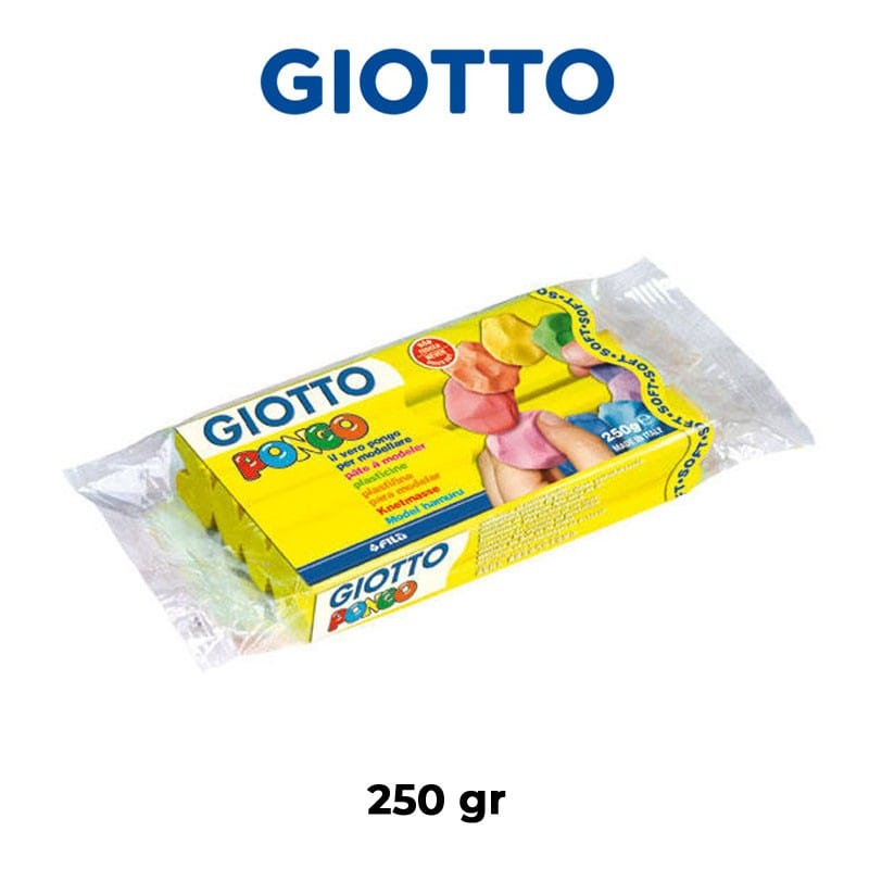 Plastilina Plastilina Giotto Pongo 250gr Panetto Varie Colorazioni Plastilina Giotto Pongo 250gr Panetto Varie Colorazioni