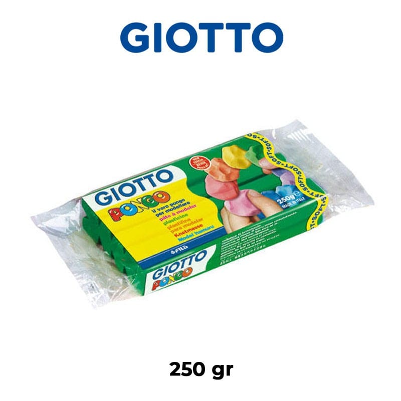 Plastilina Plastilina Giotto Pongo 250gr Panetto Varie Colorazioni Plastilina Giotto Pongo 250gr Panetto Varie Colorazioni