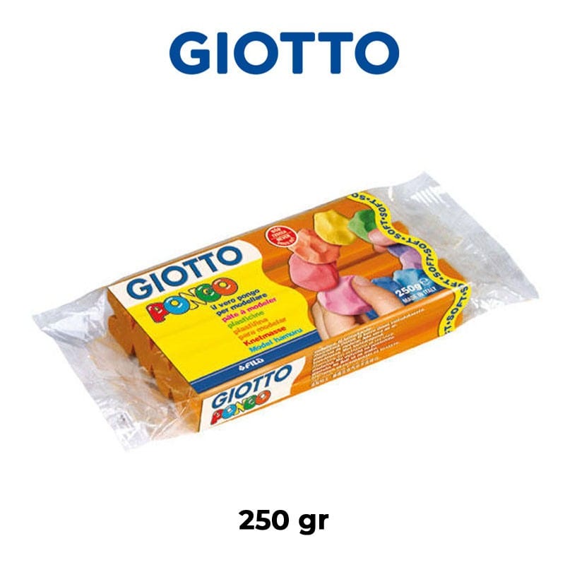 Plastilina Plastilina Giotto Pongo 250gr Panetto Varie Colorazioni Plastilina Giotto Pongo 250gr Panetto Varie Colorazioni