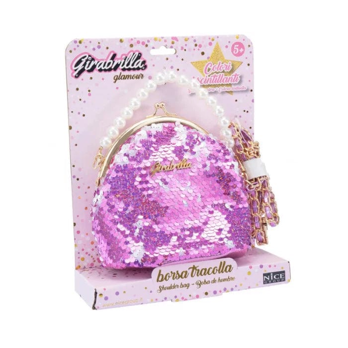 Zaini Girabrilla Borse fashion con paillettes reversibili e Perle