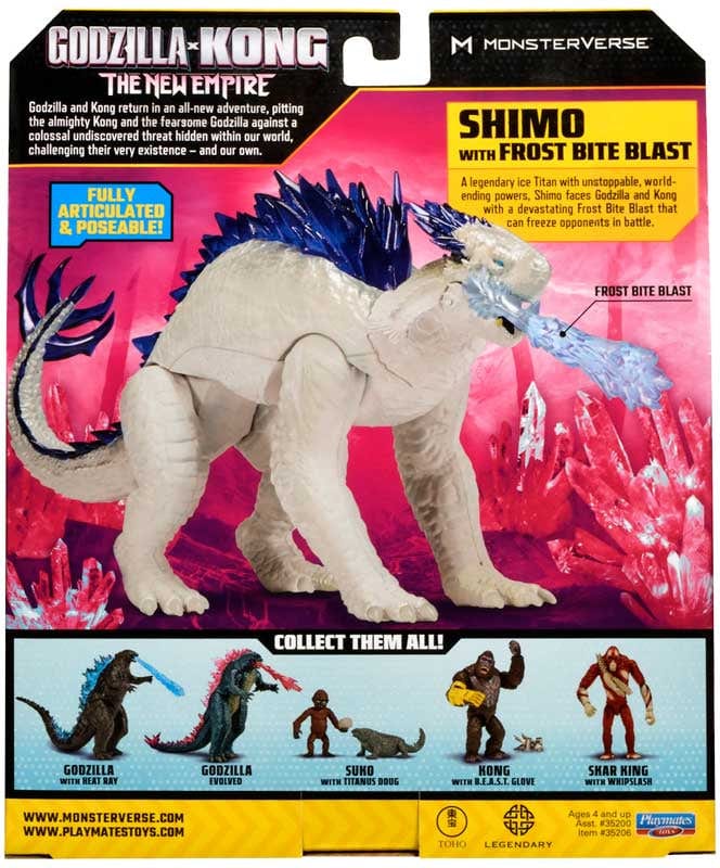 Action Figures Godzilla x Kong il Nuovo Impero, Shimo personaggio 15cm