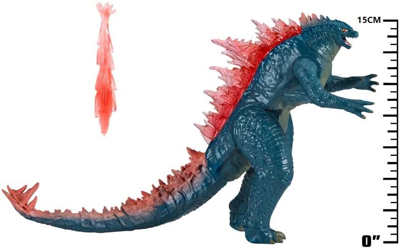 Action Figures Godzilla x Kong il Nuovo Impero, Godzilla Evoluzione da 15cm