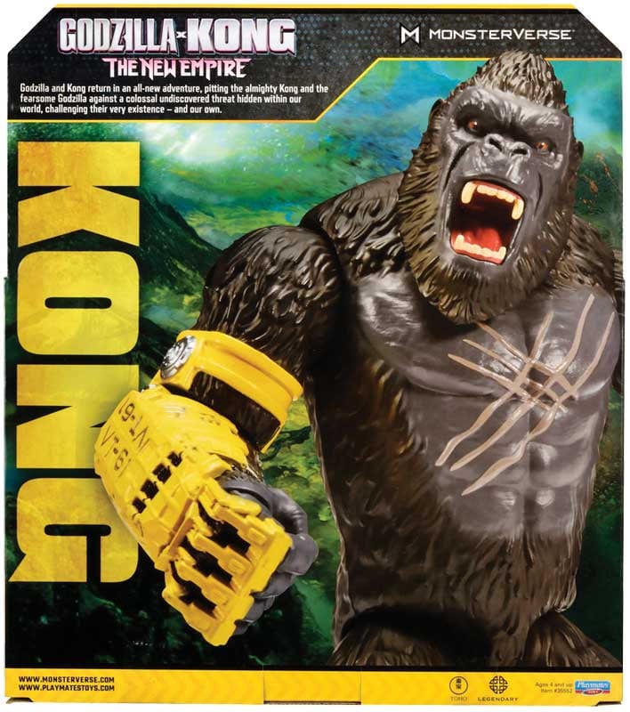 Action Figures Godzilla x Kong il Nuovo Impero, Personaggio Gigante King Kong da 30cm