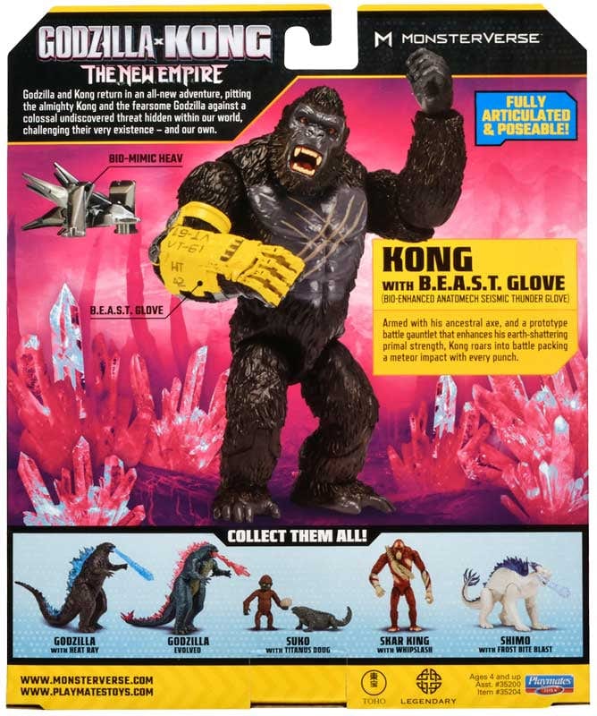 Nuovo Impero King Kong Giocattolo Gigante Gioco Godzilla Vs Kong